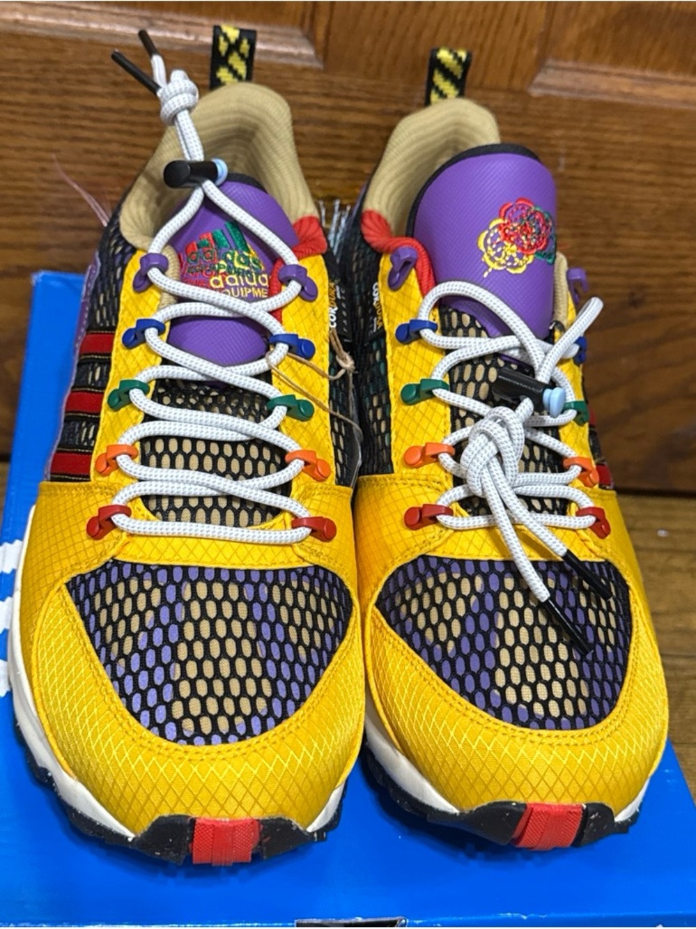 adidas Originals Yellow Multicolor Men's Sneakers